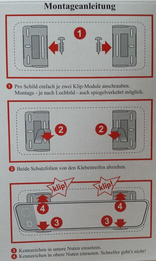 2x Simple Fix Nummernschildhalter Kennzeichen Halter Träger KFZ Auto PKW  LKW 