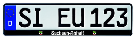Kennzeichenhalter Bundesland Sachsen-Anhalt