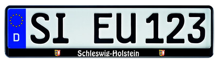 Kennzeichenhalter Bundesland Schleswig Holstein